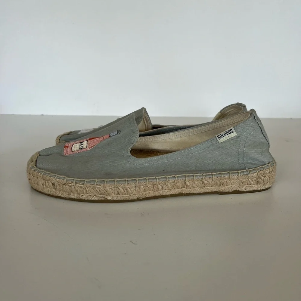 Soludos pale blue
